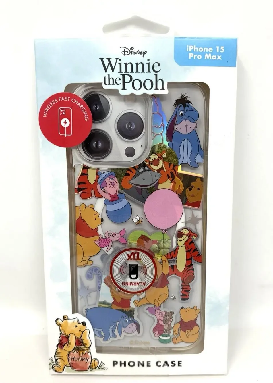 Disney Winnie the Pooh Tigger Eeyore Piglet iPhone 15 Pro Max Case Skinny Dip